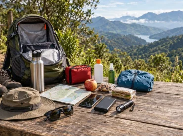 Qué empacar para una salida de un día en la naturaleza
