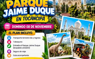 Pasadia Parque Jaime Duque